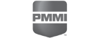 Logo of the PMMI organization, including the acronym 'PMMI' in a dark gray, shield-shaped design.