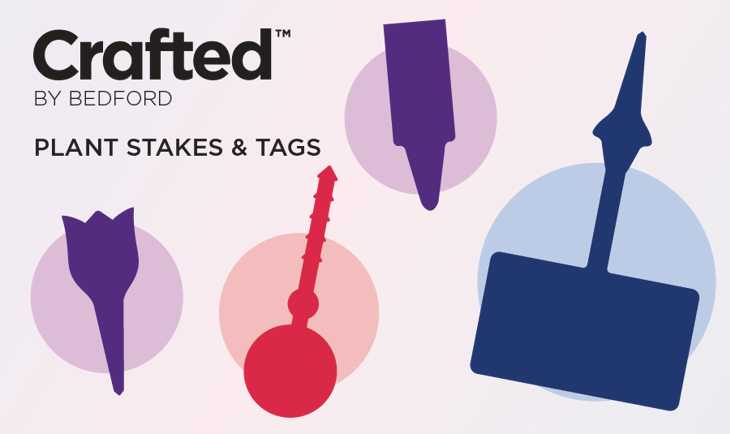 Crafted™ Plant Stakes & Tags: Durable, Custom, Retail-Ready