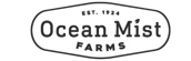 Ocean Mist Farms brand logo in a rounded rectangular frame.
