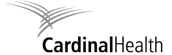 Cardinal Health brand logo with stylized lines above the name.