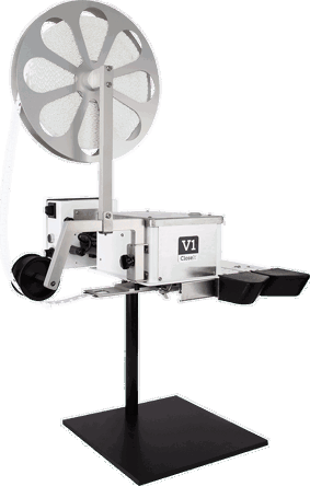 Bedford V1 bag closure machine with clip reel.