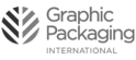 Graphic Packaging International brand logo with leaf symbol.