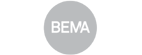 Image of the BEMA logo, showing the letters 'BEMA' inside a gray circle.