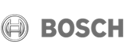 Bosch brand logo featuring bold letters and circular emblem. 