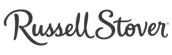Russell Stover brand logo in a cursive script font.