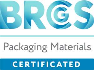 The BRCGS logo plus Packaging Materials certificated
